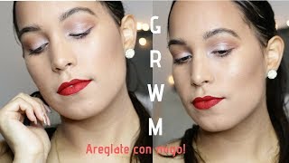 Areglate con migo! Usando maquillaje barato-GRWM| JJ