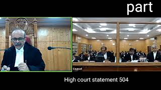 High court statement 504