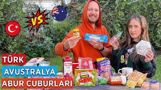 Amerika'da AVUSTRALYA vs TÜRK ABURCUBURLARI KIYASLADIK | Böyle kokan bir şeyi nasıl yerler 🤮🤢