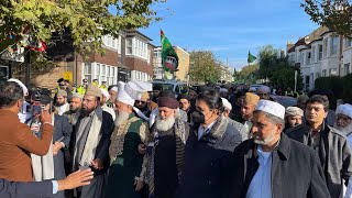 (LIVE JALOOS) - The 37th Annual Milad-un-Nabi ﷺ Procession in the UK & Europe Walthamstow