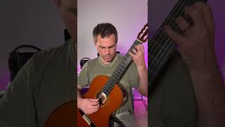 Mazurka by JK Mertz (part 2) #classicalguitar #guitarra #guitar #shorts