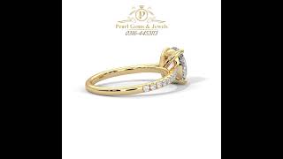 Solitaire Gold Ring 01 By Pearl Gems and Jewels