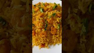 Prawn Pulao Recipe 😋 #shorts #food #cooking #pulao #prawnpulao