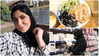 Vlog with Souma ❣️❣️وصفة poke bowl sushi/maki بلاعذاب 🍱🍛 جولة في متجر