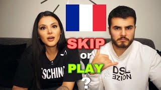 SKIP oder PLAY ? | 🇫🇷 GERMAN siblings REACT to FRENCH RAP / HIPHOP 🔥 | Crystal Mert & Billie Jean