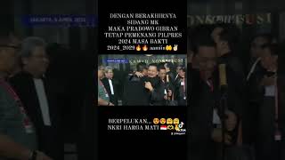 Prabowo -Gibran menang satu putaran