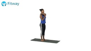 How To Do: Triceps Brachii - Standing Cross Body | Stretch Workout Exercise