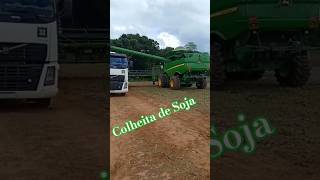 John Deere S770 na colheita de soja 2023. #viagem_ao_mundo_da_agricultura