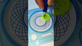 How many rotations did the pen make in total? ?? #Spirograph #satisfying #shorts