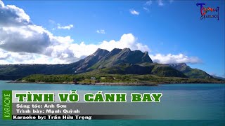 Tình Vỗ Cánh Bay - Mạnh Quỳnh Karaoke