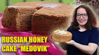 Step by Step Russian Honey Layered Cake Recipe - Medovik