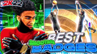 THESE SHOOTING BADGES WILL TURN YOU INTO THE BEST SHOOTER IN NBA 2K22!