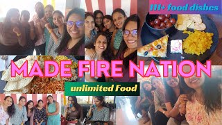 Unlimited food in just Rs 380 | 111+ food dishes | Unlimited buffet Pune | Made Fire Nation