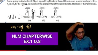 CHAPTERWISE NLM EX.1 Q.8