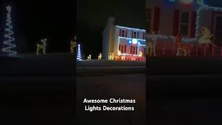 Awesome Christmas Lights Decorations