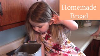 Teaching kids the art of making Homemade Bread