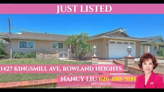 羅蘭崗獨家房源 | Just Listed | 1427 Kingsmill Avenue, Rowland Heights, CA 91748