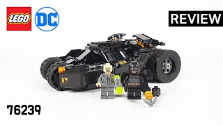 레고 슈퍼히어로즈 76239 배트모빌 텀블러 허수아비 결전(Batmobile Tumbler Scarecrow Showdown) - 리뷰_Review_레고매니아_LEGO Mania