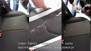 Isokor Fabrics to czysta i sucha tapicerka w samochodzie