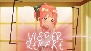 Visper Remake (Loop) (4K 60FPS) // Nino - I Dont Know U Anymore || AMV-Edit [Free Project File]