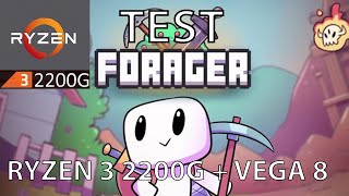 Ryzen 3 2200G FORAGER Benchmark TEST