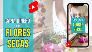 🌻Aprende a secar y prensar flores como negocio🌷 Gana dinero con FLORES SECAS🌷#floressecas #negocio