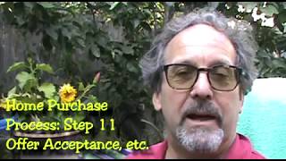 Home Purchase Process: Step 11 Offer Acceptance - with Dr. Jay Sordean