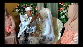 Pengantin Suap-suapan/ Dulang - dulangan #JavaCulture Pernikahan Adat Jawa Part 3