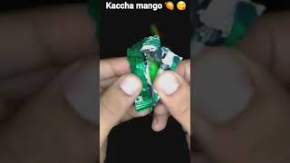 Yummy kaccha mango bite candy 😋#shorts