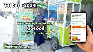 CARA SHARE LINK RESTO GOFOOD DI MEDIA SOSIAL TERBARU 2024