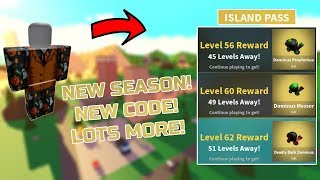 New Season🎉 New Code💵 and Lots More💥 Island Royale