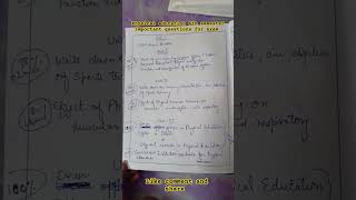 physical education important questions Ba 6th sem #shortsvideo #viral#panjabuniversity