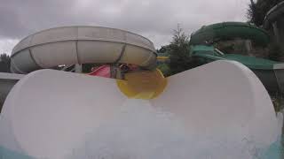 Tube Slides On Ride POV at Camelbeach Mountain Waterpark PA