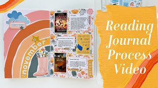 November Reading Journal Process Video Using The Cut Shoppe