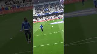 entraînement de l aj Auxerre de l'avant match contre Nantes