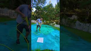 GOT DIRRRTY POOL ? #poolcleaning #swimmingpool #transformation