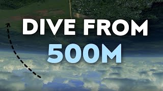 DJI FPV DIVE FROM 500M (1600ft) 4K UHD