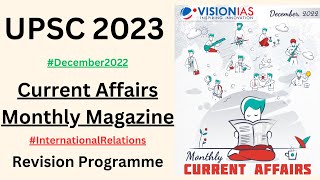 [Vision IAS Monthly Magazine][December Revision] #upsc #currentaffairs #upsc2023 #prelims2023 #ias