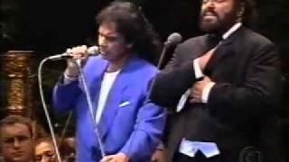 Roberto Carlos e Luciano Pavarotti   Ave Maria flv