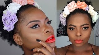 Spring Orange Makeup Look | Loveglam