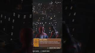 NG+ Spider-Man 2. Ending Outro #shorts #gaming #spiderman