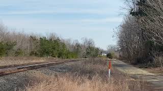 Amtrak P092 in Woodford Va