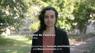 Juliana Novaes Bueno de Camargo, Student Ambassador  MA ESST 2021-2022