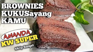 Resep Brownies Kukus yg mirip banget Amanda