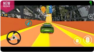 Mehga Ramp GT Car Stunt Level 4 Gameplay By Minute Gameplay (Android) New Release Game