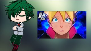 °•📱🥦Bnha reagindo ao rap do Boruto- Sombra do Hokage (AniRap)『AS』🥦📱°•