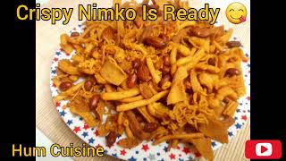 Crispy Nimko Market Style | Homemade Sev Nimko With or Without Machine