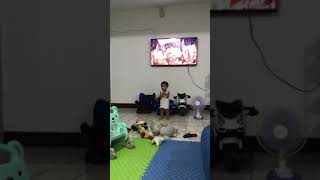 19 month old performs Sing by Meena