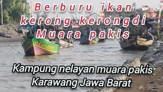 Kampung nelayan di Muara Pakisjaya karawang Jawa Barat