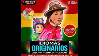 CURSO NACIONAL Idiomas originarios DÍA ⿡